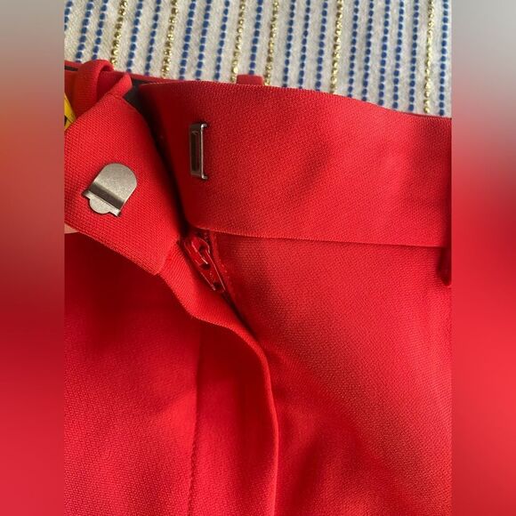 Theory High Waist Wide Leg Pants Women’s Grenadine Color Pockets Sz 0 - Picture 10 of 15